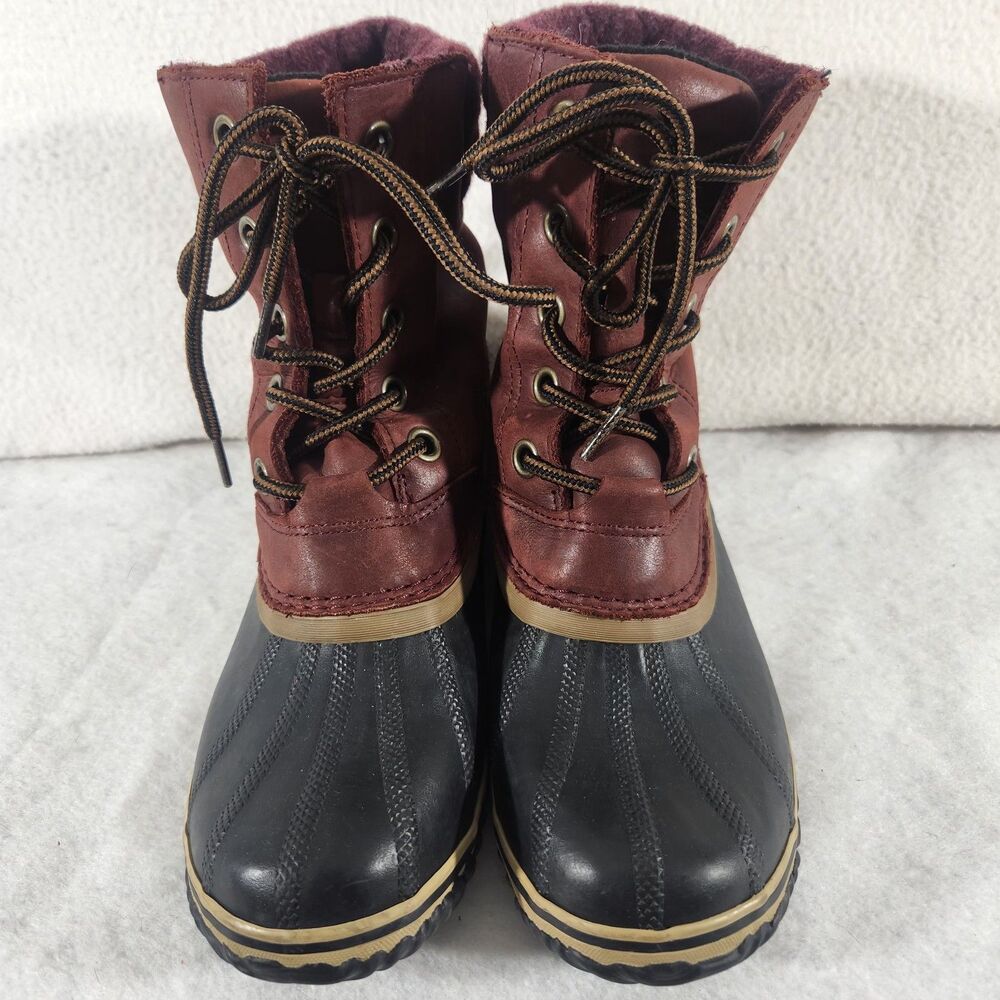 SOREL  Women's Slimpack II Lace SIZE 10  Waterproof Brown